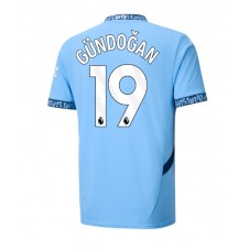 Manchester City Ilkay Gundogan #19 Hemmatröja 2024-25 Korta ärmar